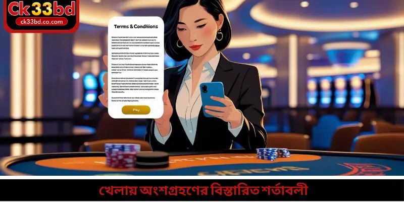 খেলায় অংশগ্রহণের বিস্তারিত শর্তাবলী
